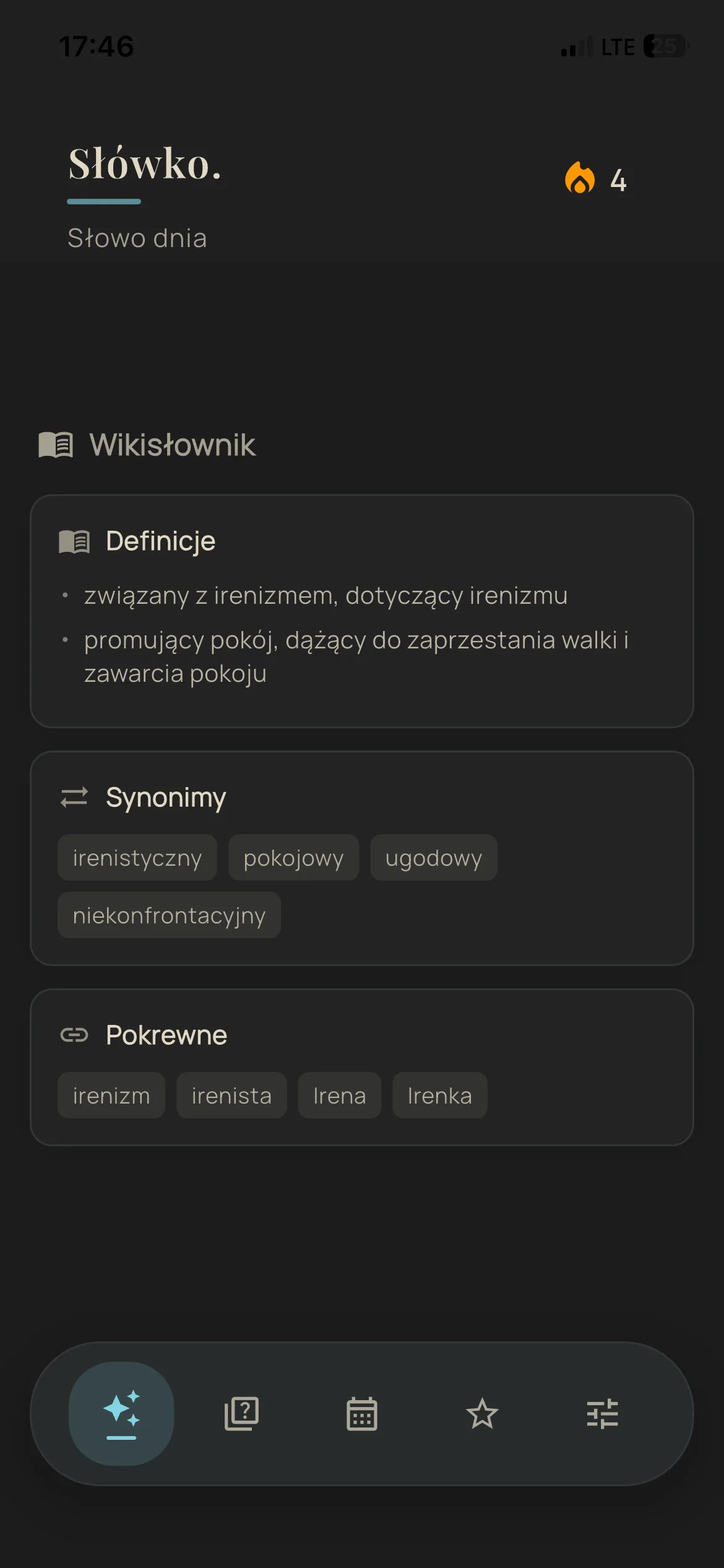 Szczegóły polskiego słowa z definicją i przykładami w Słówko.