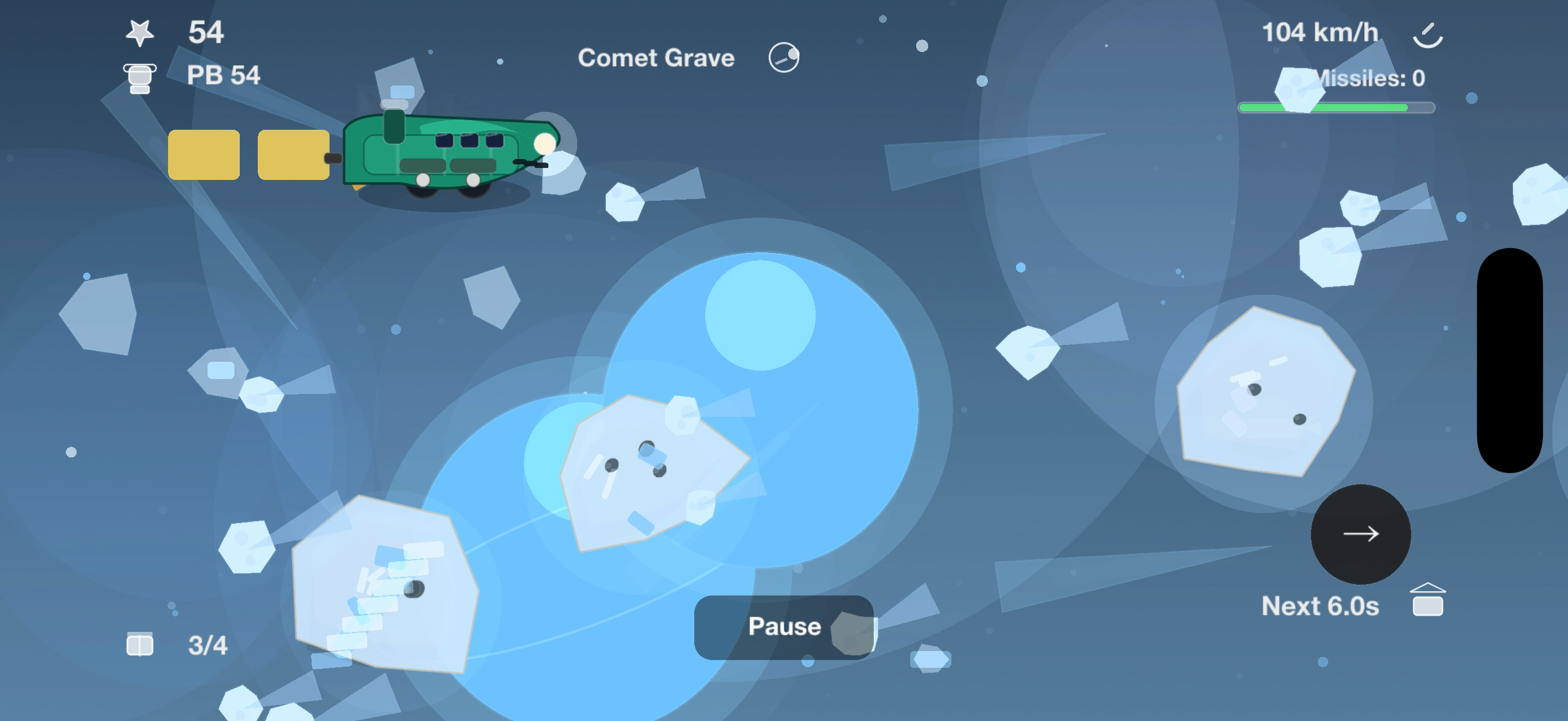 Space Train gameplay