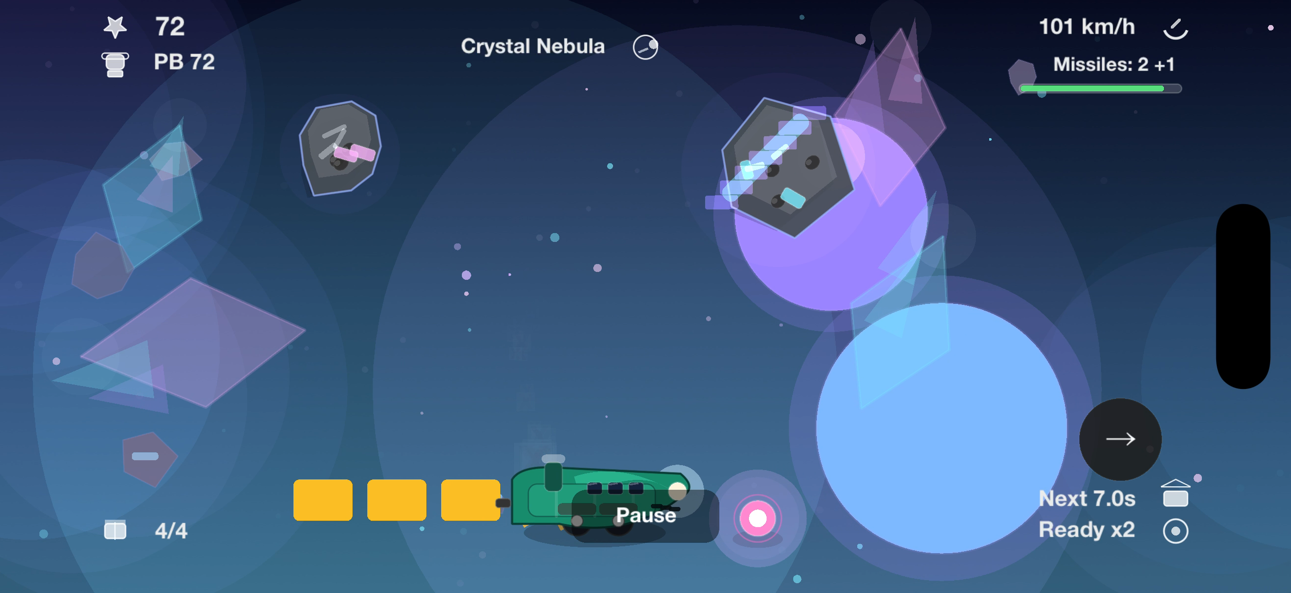 Space Train gameplay
