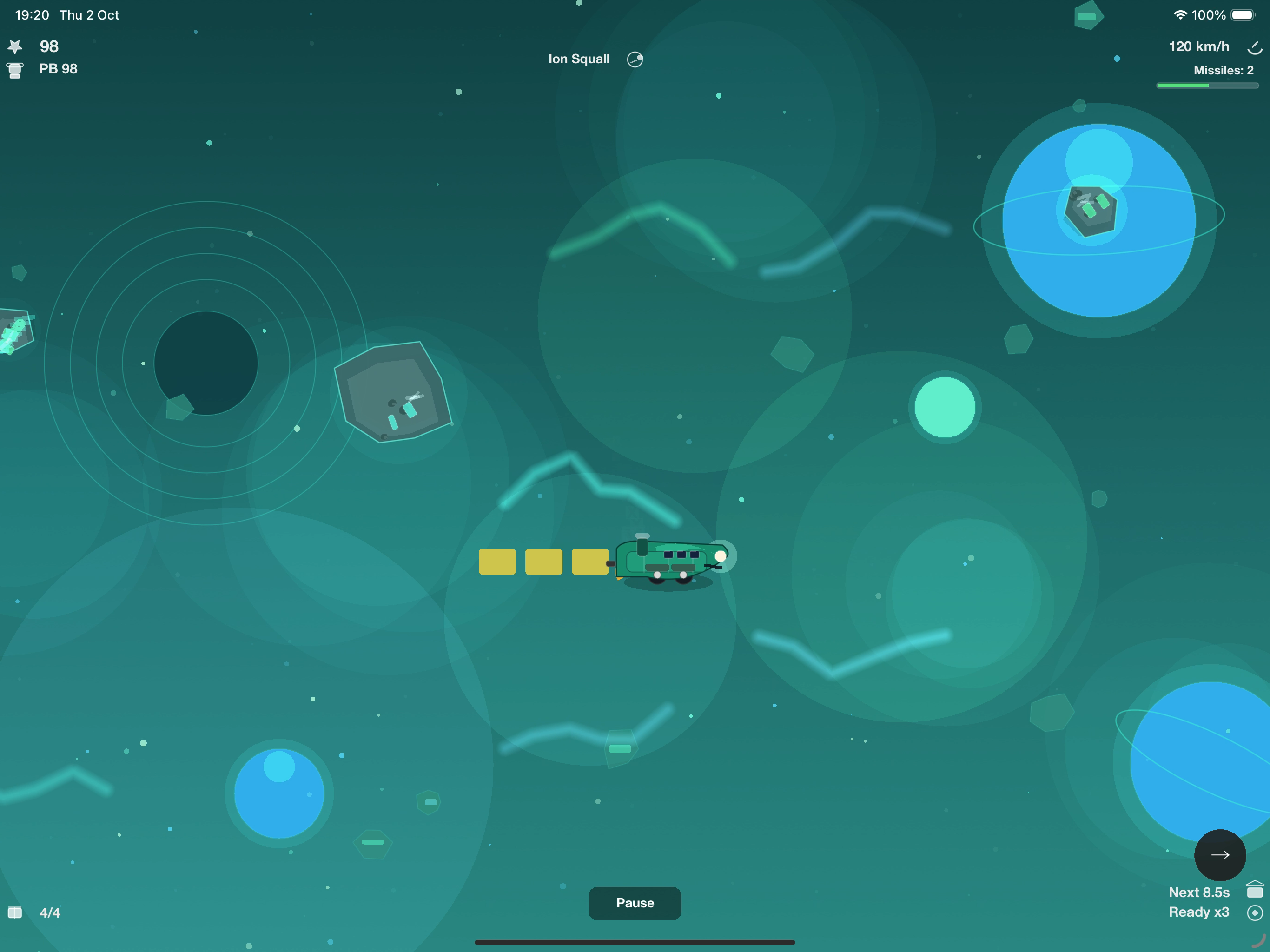 Keyboard controls